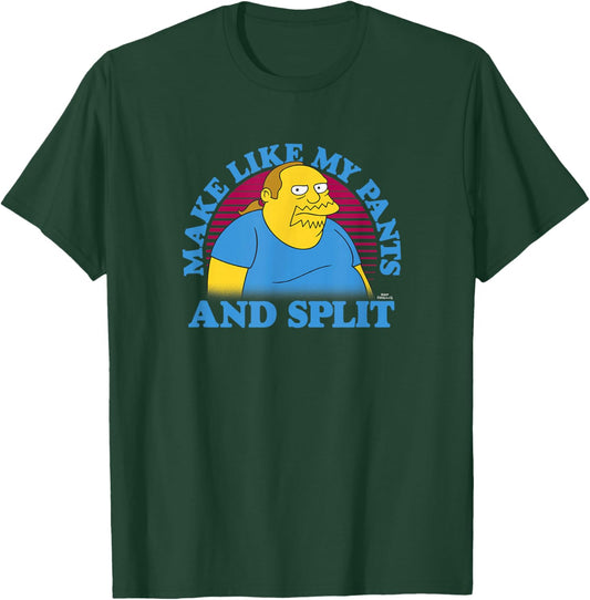 The Simpsons Comic Book Guy Make Like My Pants And Split T-Shirt - T-Shirt | Forest