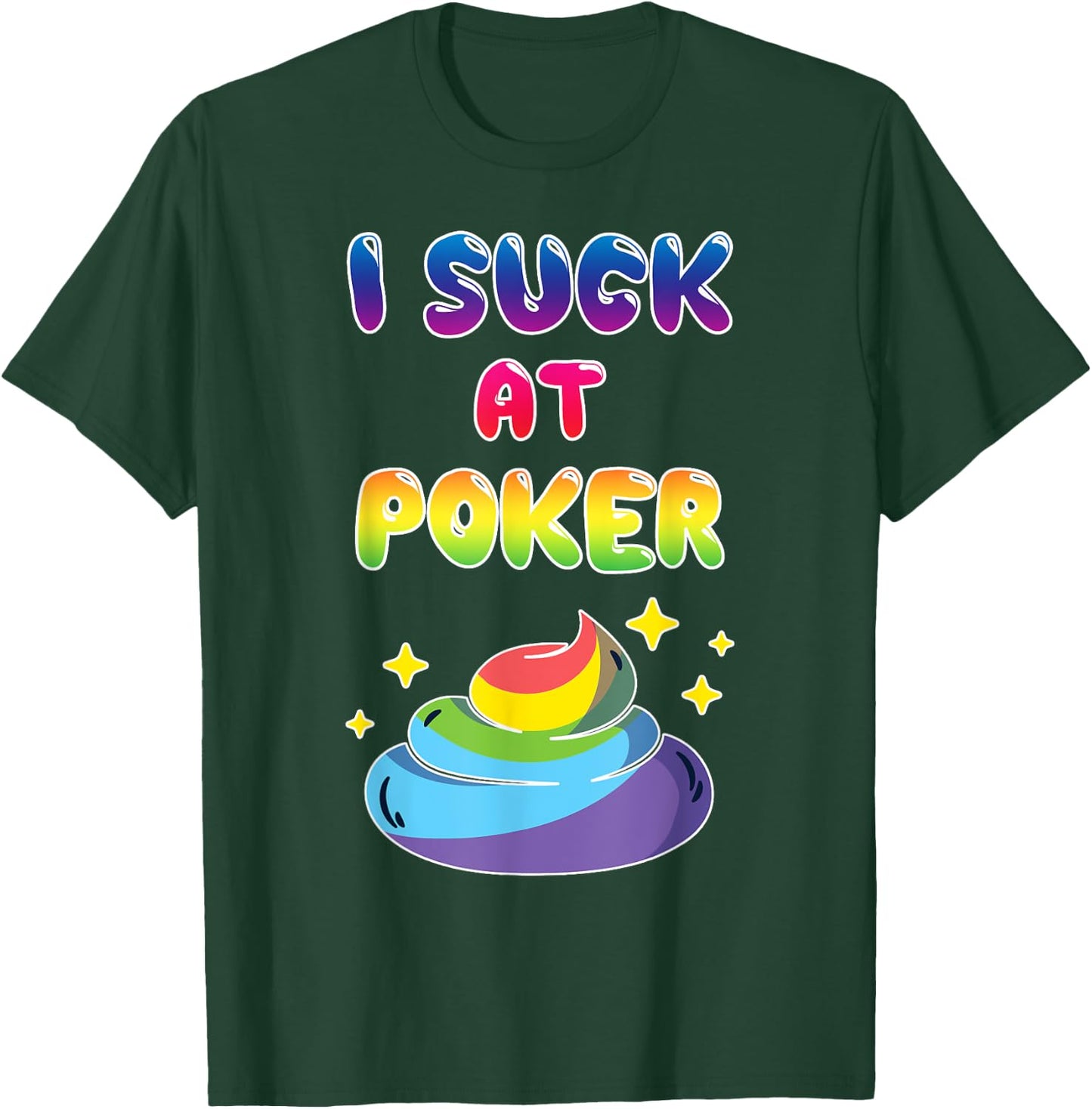 Poker Loser Shirt Funny Loser Poker Game Shirt Gift T-Shirt - T-Shirt | Forest
