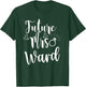 Mrs. Ward-to-be - Fiancée, Soon Married, Bride T-Shirt - T-Shirt | Forest