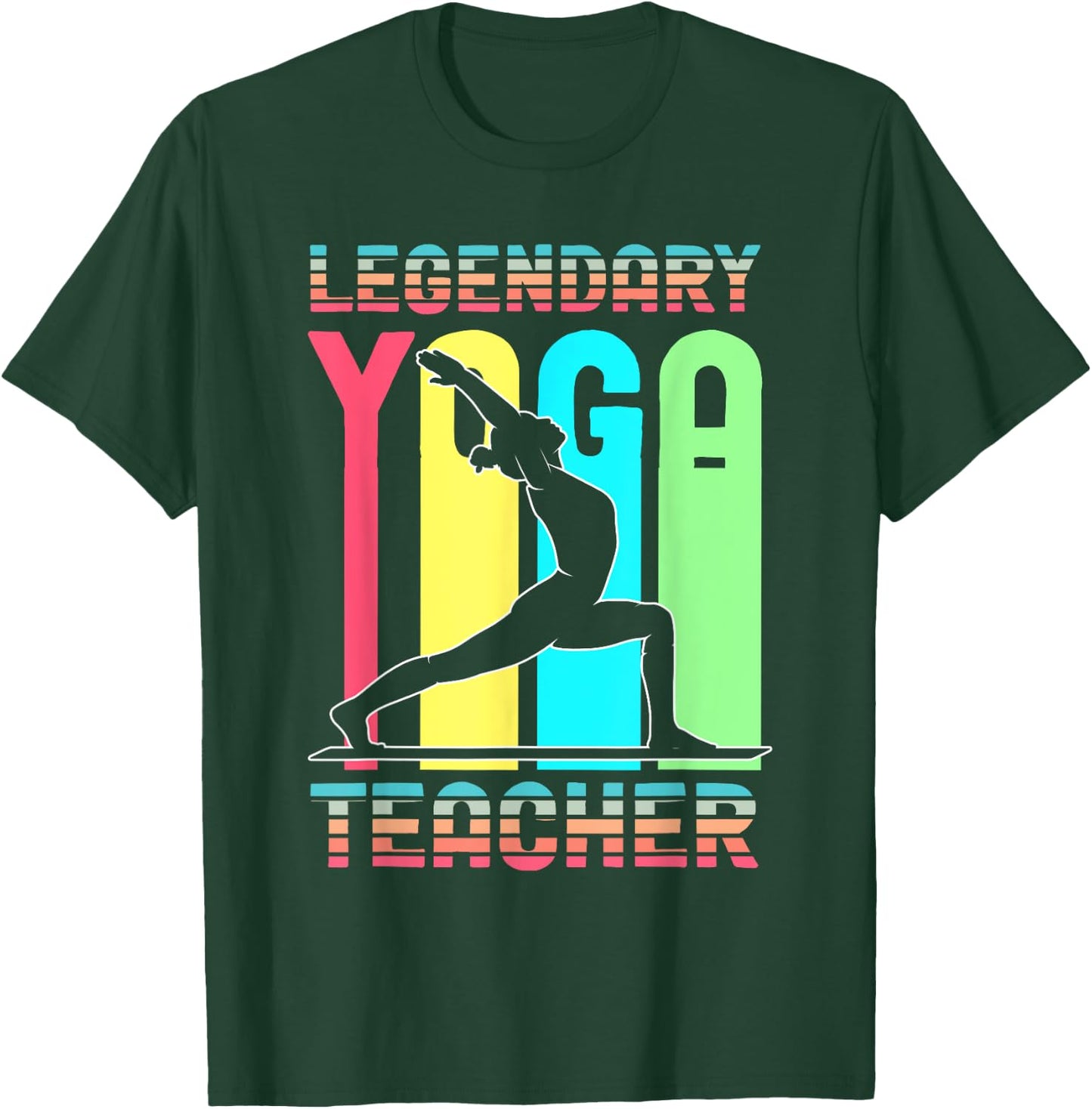 Legendary Yoga Teacher Instructor Coach Meditation Asana Zen T-Shirt - T-Shirt | Forest