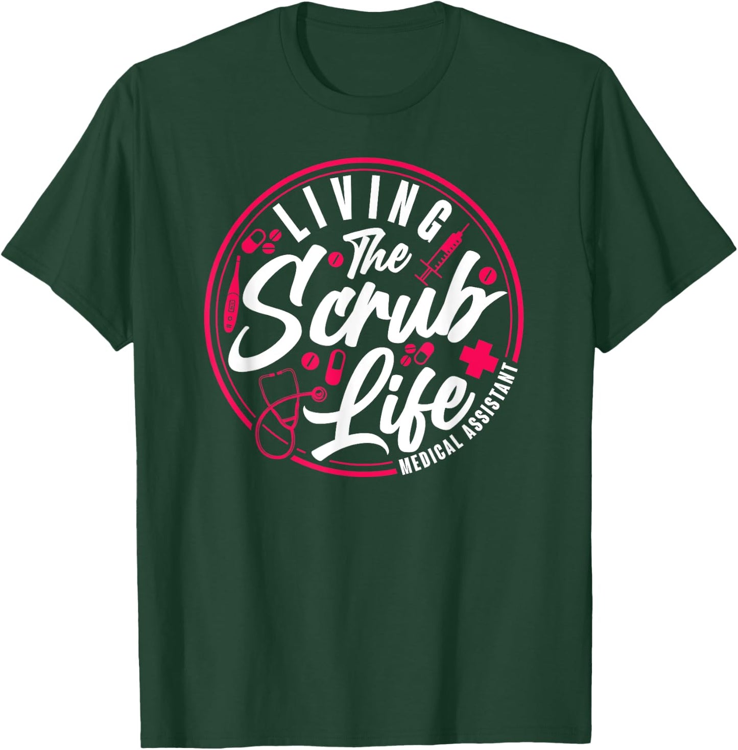 Certified Medical Assistant CMA T-Shirt - T-Shirt | Forest