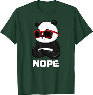 Nope Panda T-Shirt - T-Shirt | Forest