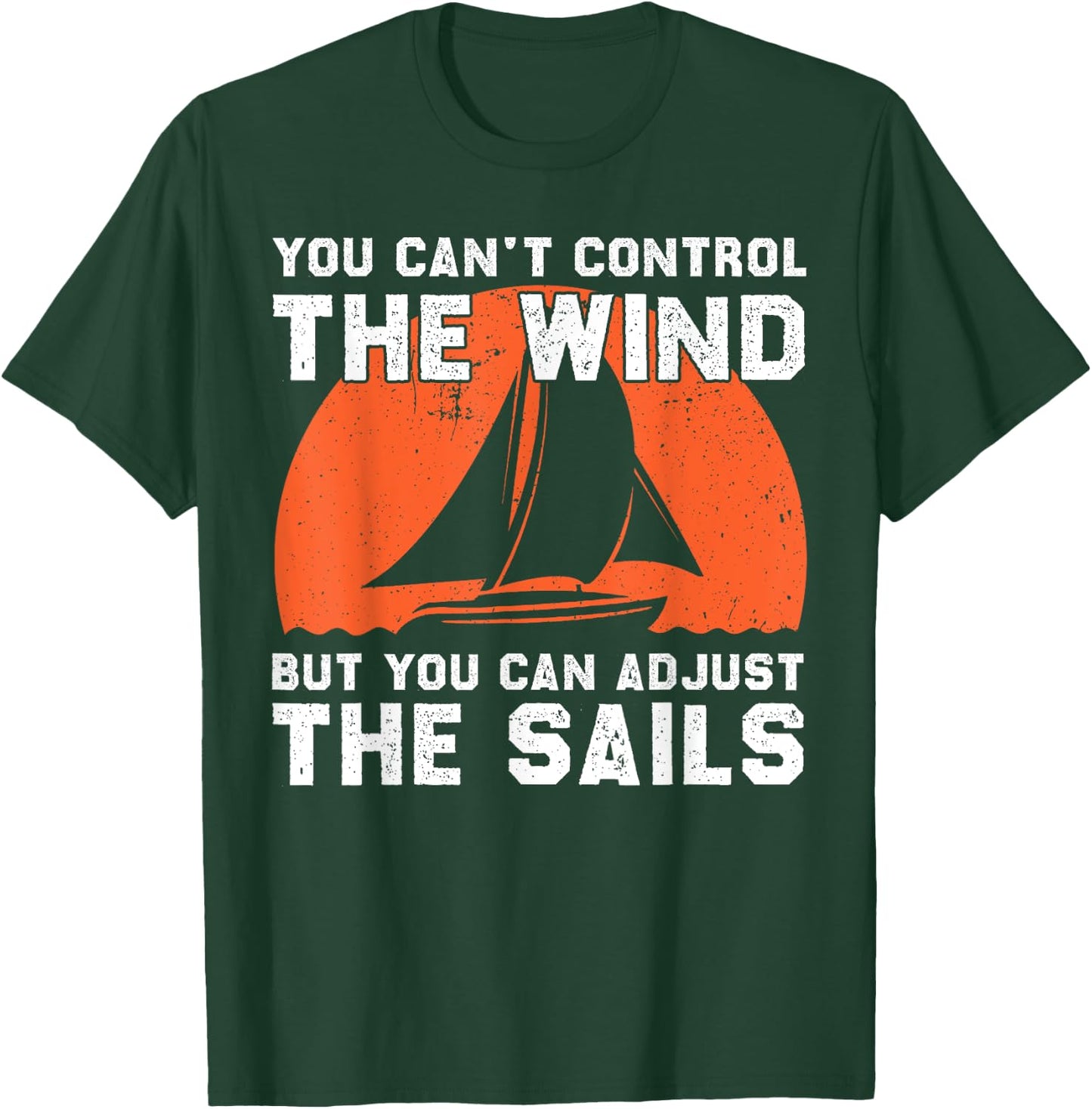 Funny Sailing Art Women Sailor Sail Boat Lovers T-Shirt - T-Shirt | Forest