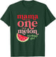Mama of the One In A Melon Birthday Girl Watermelon First T-Shirt - T-Shirt | Forest