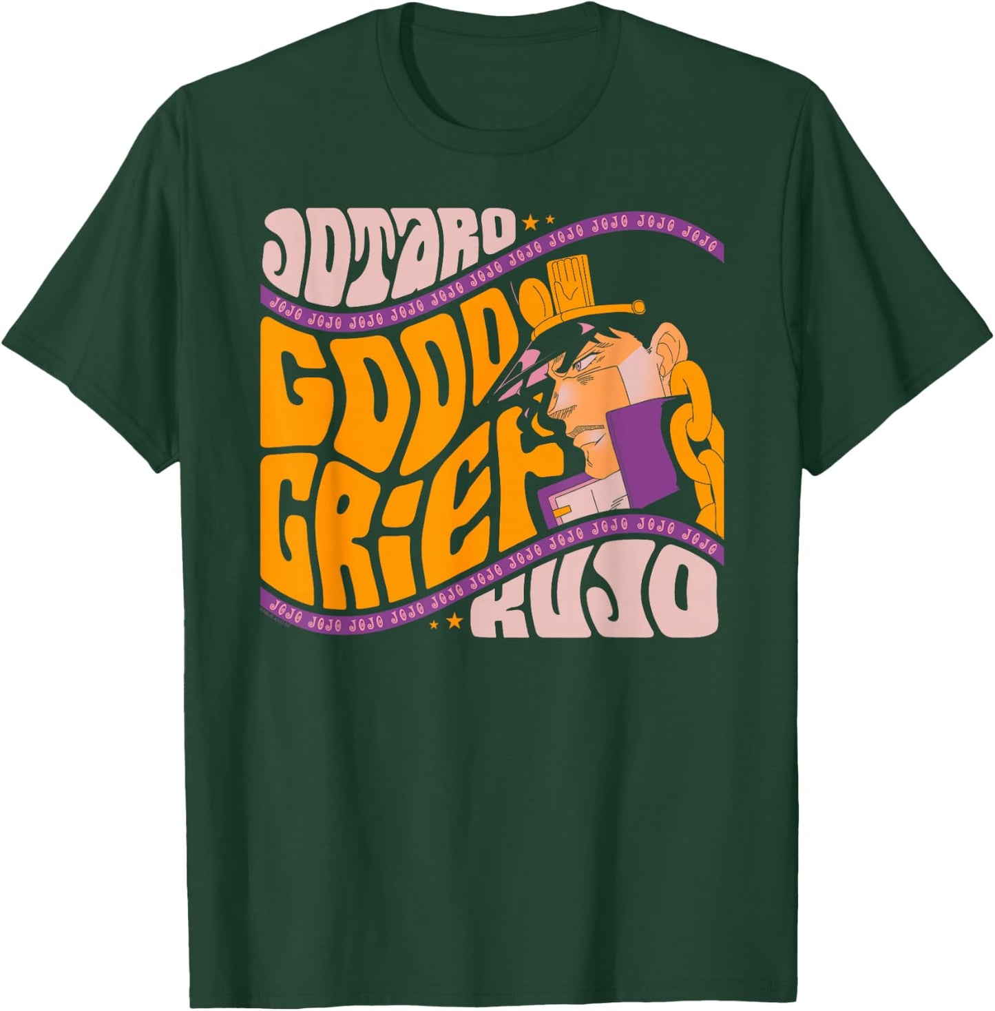 JoJo's Bizarre Adventure Good Grief Jotaro Yare Yare Daze T-Shirt - T-Shirt | Forest