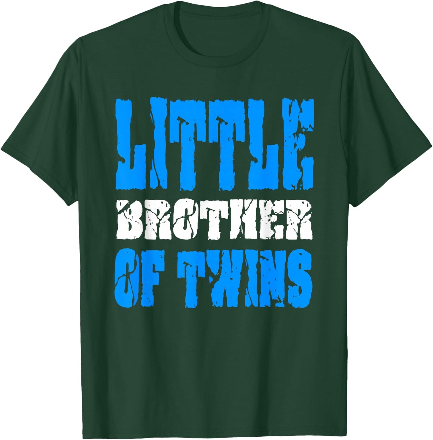 Little Brother Of Twins Gift Younger Brother T-Shirt - T-Shirt | Forest