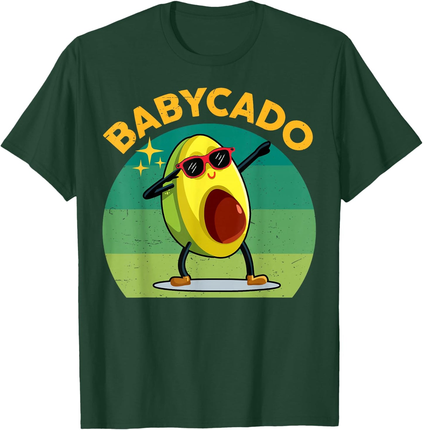 Cute Babycado Dabbing Avocado-Shirt Funny Avocado Kids Boy T-Shirt - T-Shirt | Forest