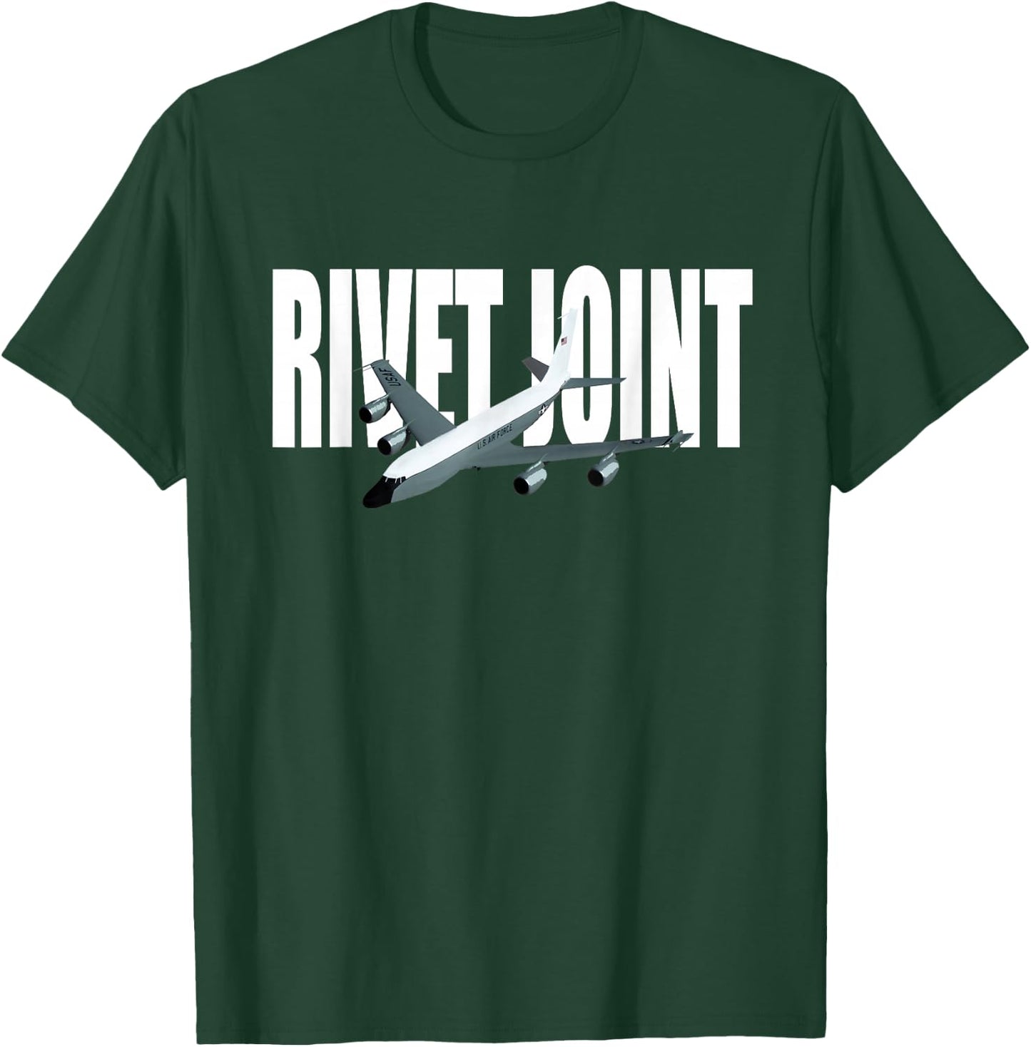 RC-135 Airplane T-Shirt - T-Shirt | Forest