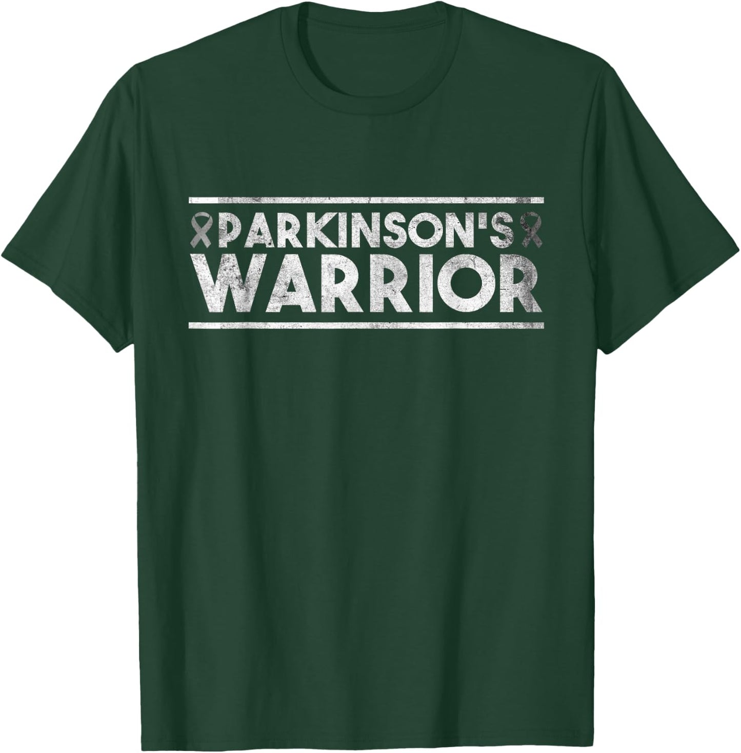 Parkinson's Warrior Parkinson's Disease Awareness Month T-Shirt - T-Shirt | Forest