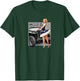 Pin up Girls Willys MB WW2 Poster Vintage T-Shirt - T-Shirt | Forest