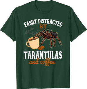 Tarantula Shirt Funny Coffee Lover Pet Tarantula Lover T-Shirt - T-Shirt | Forest