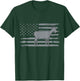 Goat USA American Flag Funny Goat Lover Owner Men Women Kids T-Shirt - T-Shirt | Forest