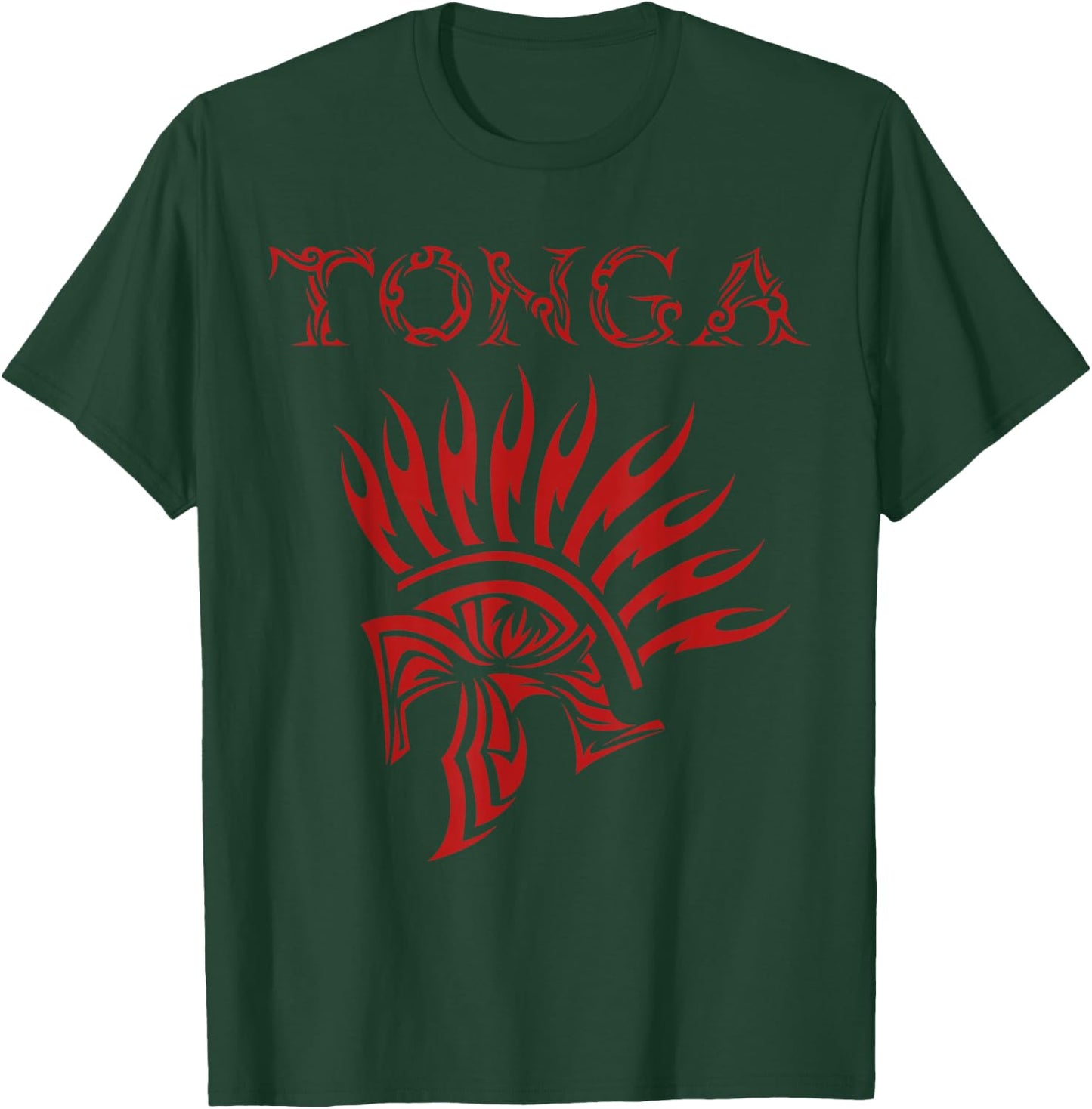 Tonga Tongan Pride Tribal Tattoo T-Shirt - T-Shirt | Forest