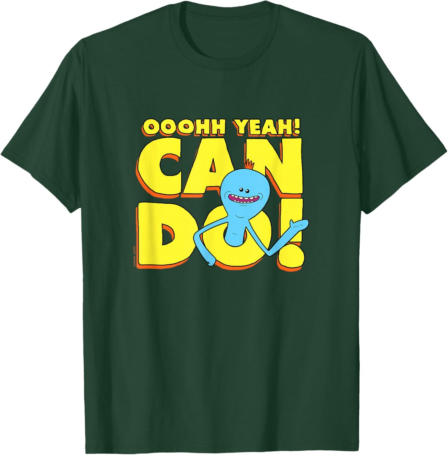 Rick and Morty Can Do! Mr. Meeseeks T-Shirt - T-Shirt | Forest