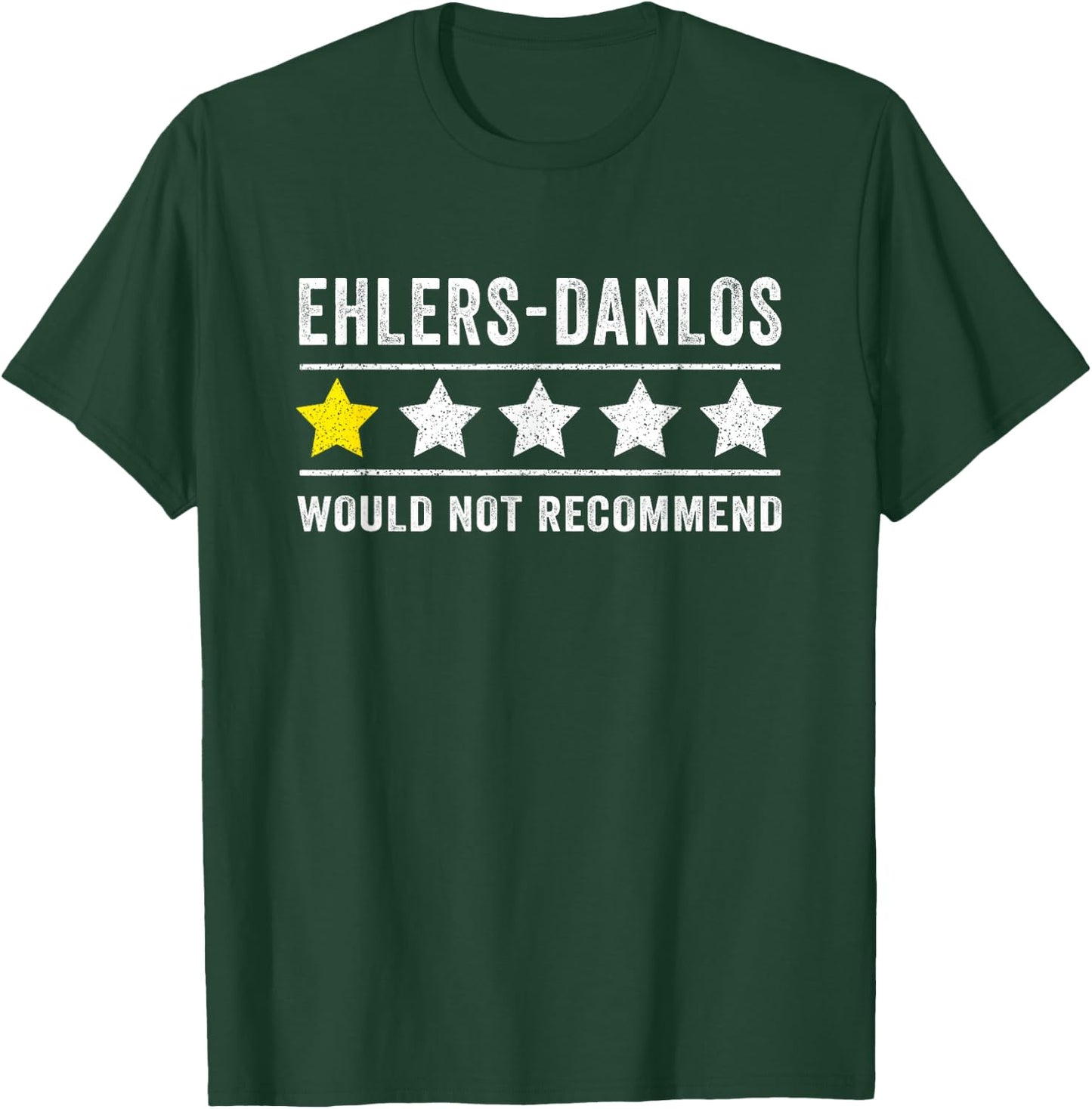 Ehlers Danlos Awareness Ehlers Danlos Syndrome Retro Vintage T-Shirt - T-Shirt | Forest