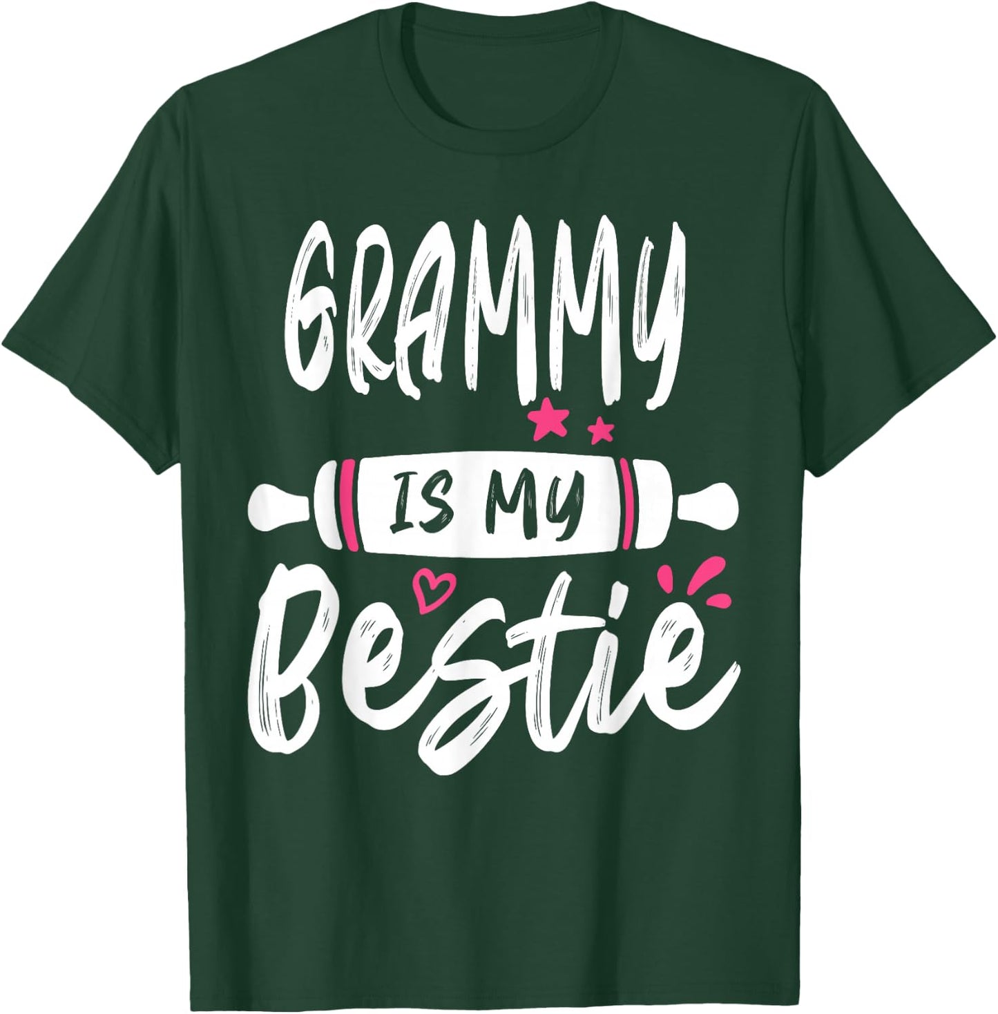 GRAMMY Is My Bestie My Favorite Family Party T-Shirt - T-Shirt | Forest