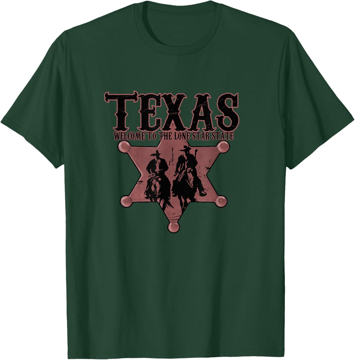 Welcome to the Lone Star State Texas Sheriff T-Shirt - T-Shirt | Forest