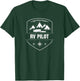 RV Pilot with Fifth Wheel Camper Novelty T-Shirt - T-Shirt | Forest
