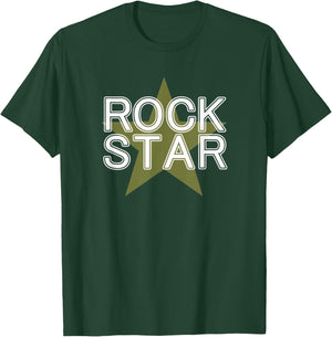 Rock Star Man Or Woman Cool And Stylish Gift T-Shirt - T-Shirt | Forest