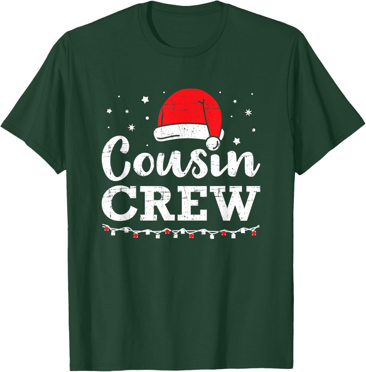 Christmas Cousin Crew T-Shirt - T-Shirt | Forest