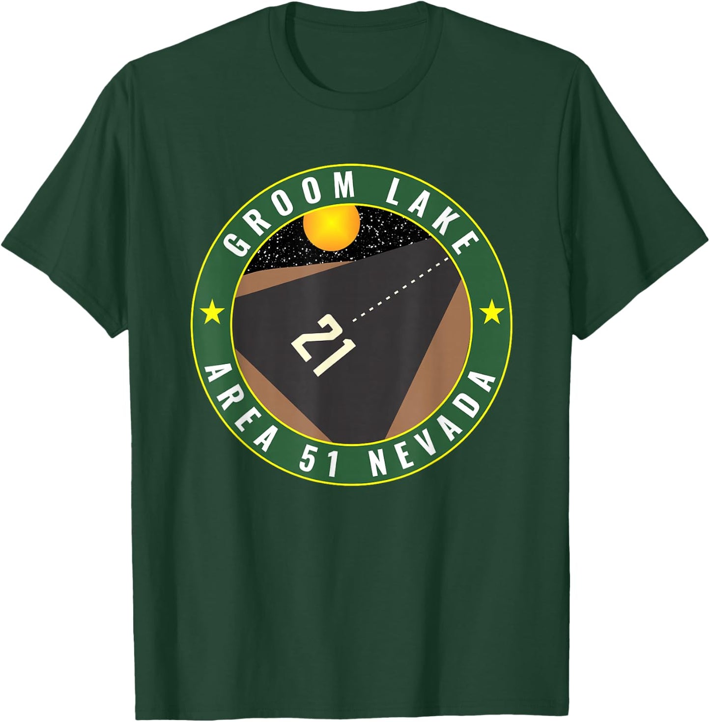 Groom Lake T-Shirt - T-Shirt | Forest