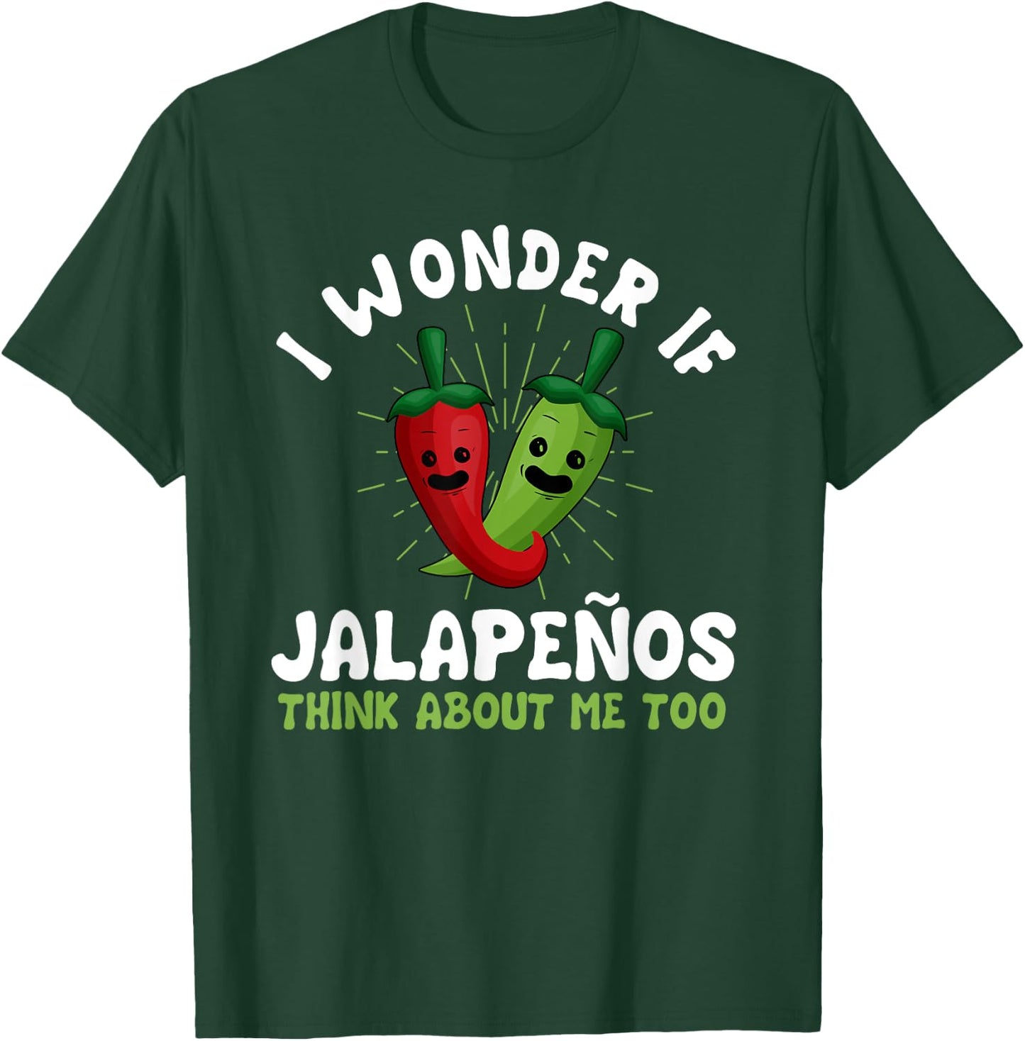 Funny Jalapeno Design Chili Pepper T-Shirt - T-Shirt | Forest