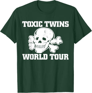 Aerosmith -Adults Black Toxic Twins T-Shirt - T-Shirt | Forest