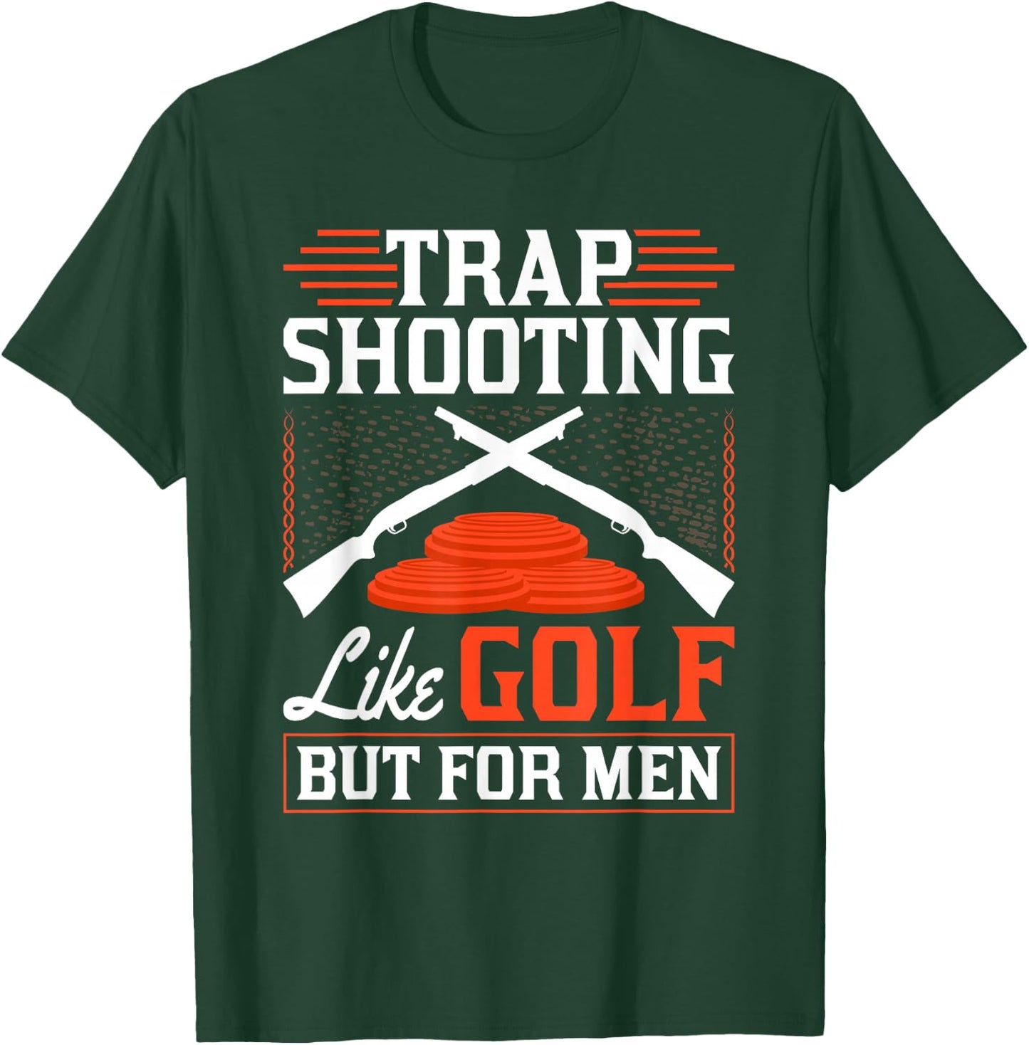 Clay Pigeons Shooting, Skeet Clay Shooting T-Shirt - T-Shirt | Forest
