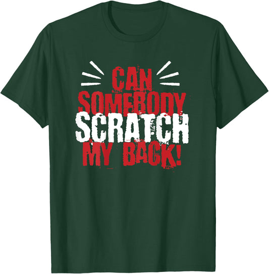 Scratch My Back I Back Scratching Child Father Mother Fun T-Shirt - T-Shirt | Forest