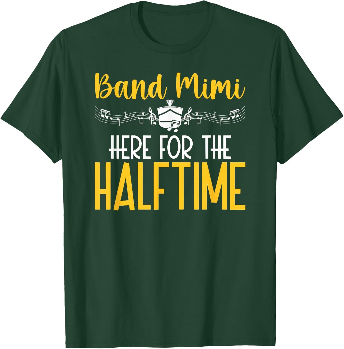 Band Mimi Funny Marching Band Mimi Grandma T-Shirt - T-Shirt | Forest