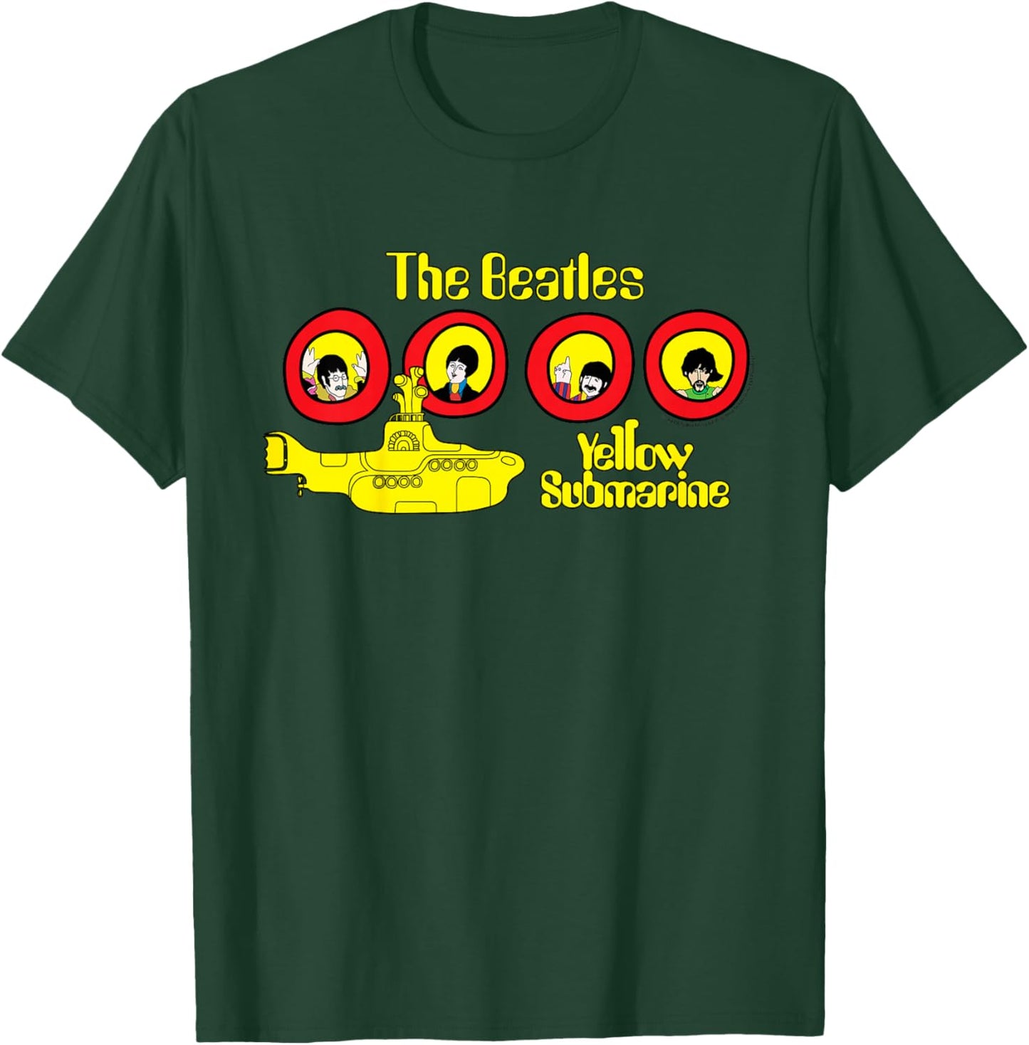 The Beatles - Yellow Submarine T-Shirt - T-Shirt | Forest