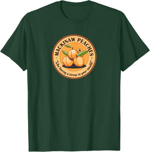 Mackinaw Peaches T-Shirt - T-Shirt | Forest