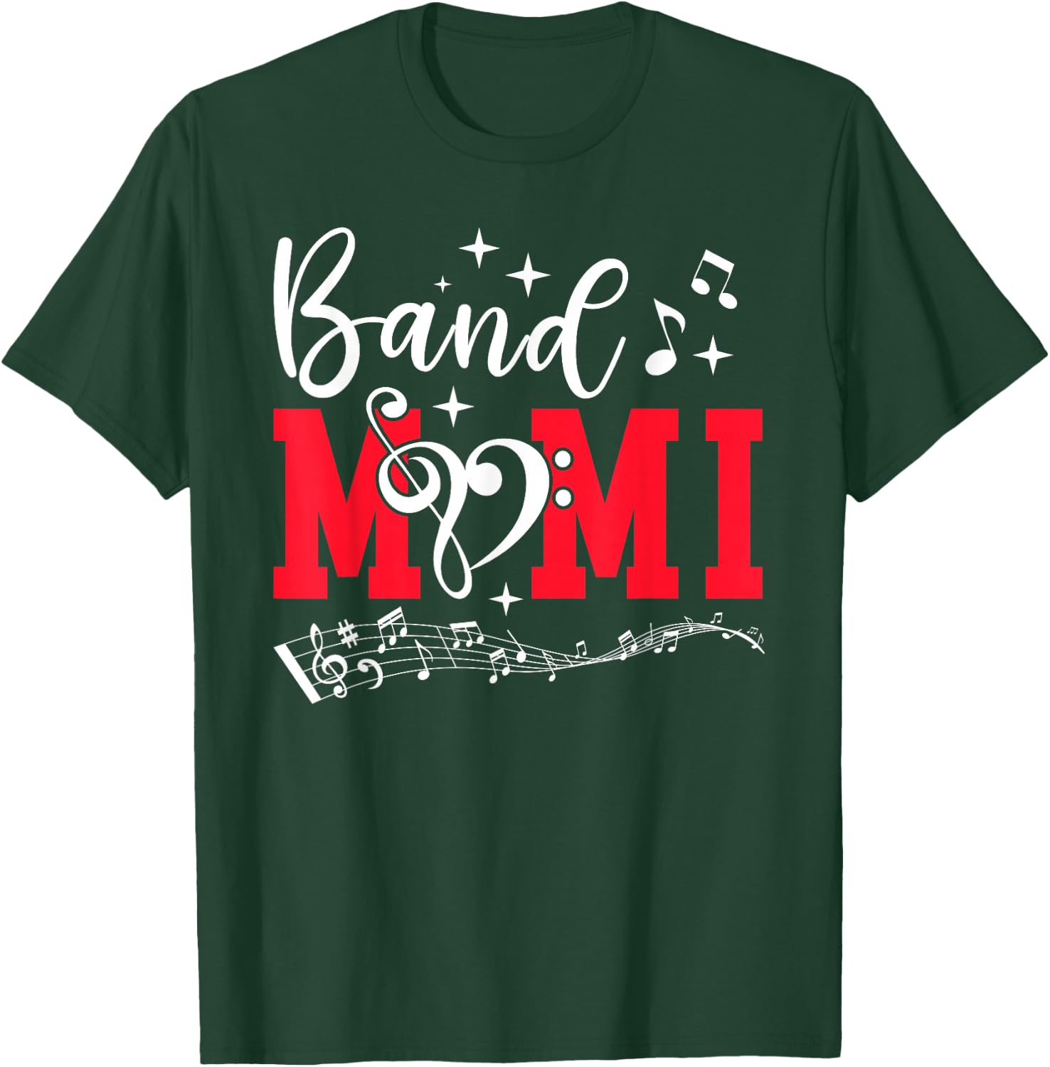 Band Mimi Marching Band Mimi Grandma T-Shirt - T-Shirt | Forest