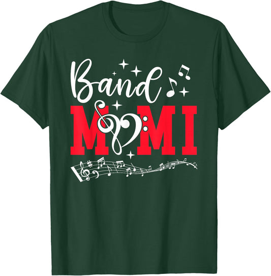 Band Mimi Marching Band Mimi Grandma T-Shirt - T-Shirt | Forest