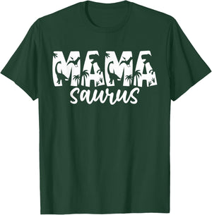Mamasaurus T Rex Dinosaur Mama Saurus Family Matching Women T-Shirt - T-Shirt | Forest