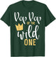 Pop Pop of the Wild One Matching 1st Birthday First Thing T-Shirt - T-Shirt | Forest
