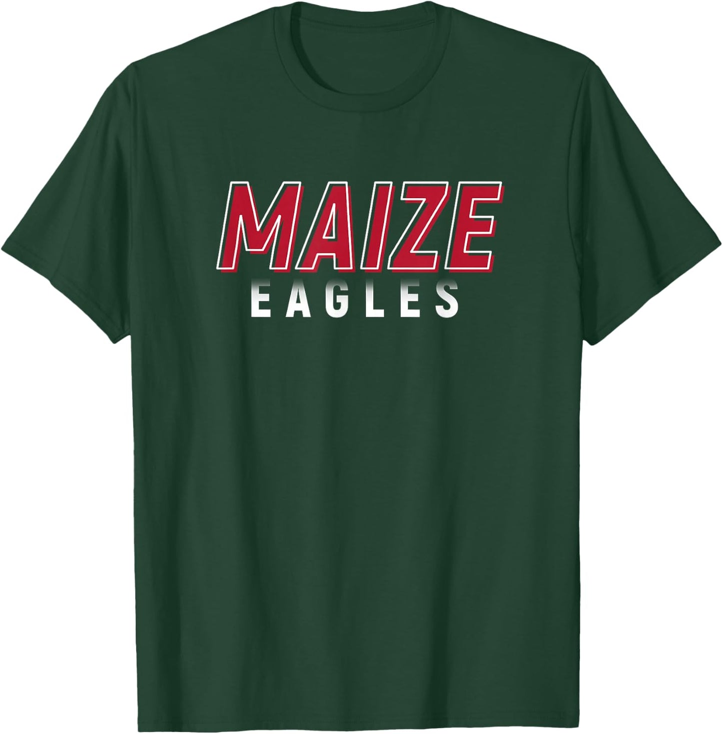 Maize Kansas Maize Eagles T-Shirt - T-Shirt | Forest