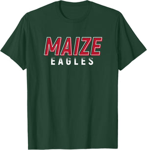 Maize Kansas Maize Eagles T-Shirt - T-Shirt | Forest