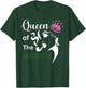 Queen Of Green Weed Cannabis of St Patricks Marijuana T-Shirt - T-Shirt | Forest