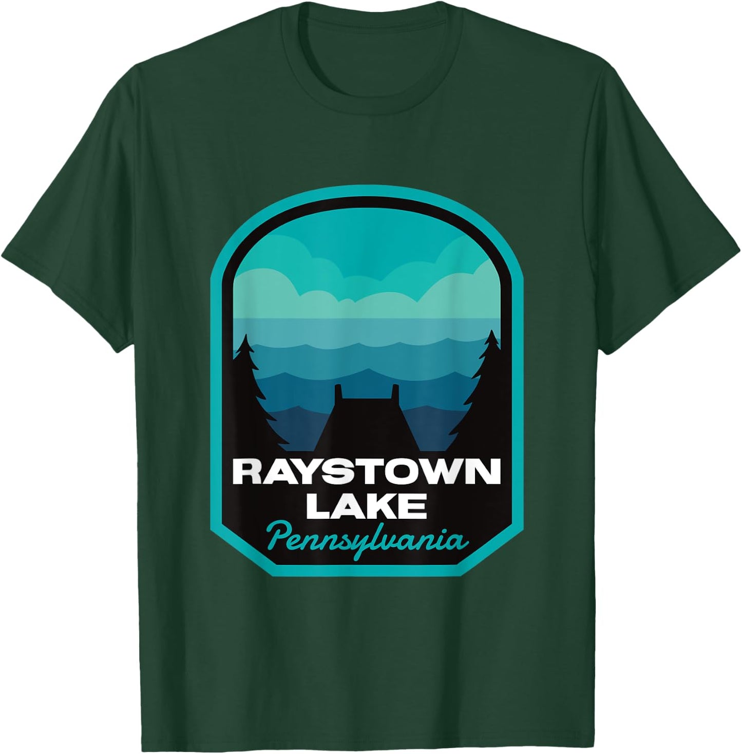 Raystown Lake Pennsylvania Summer Men Women Kids T-Shirt - T-Shirt | Forest
