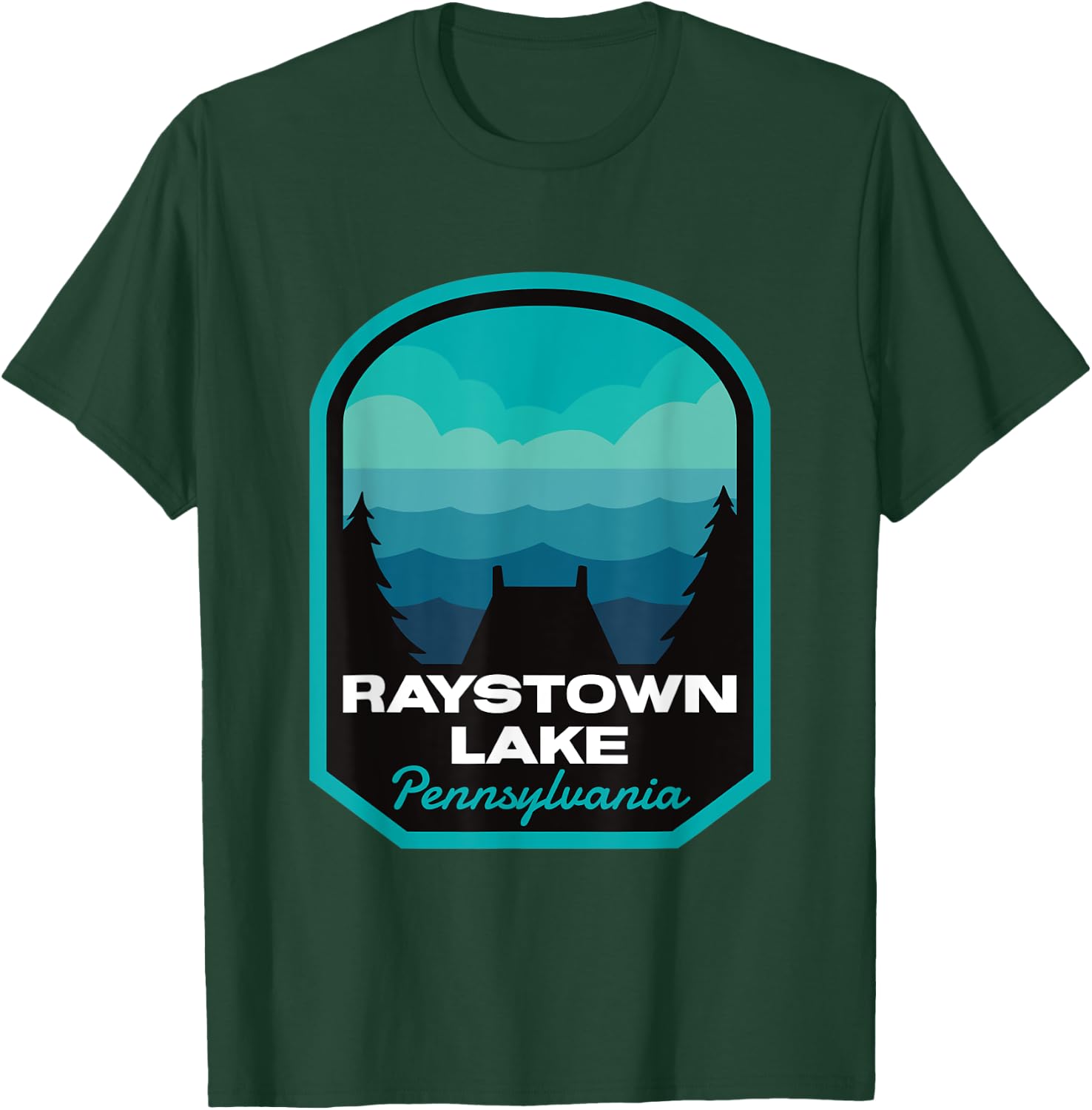Raystown Lake Pennsylvania Summer Men Women Kids T-Shirt - T-Shirt | Forest