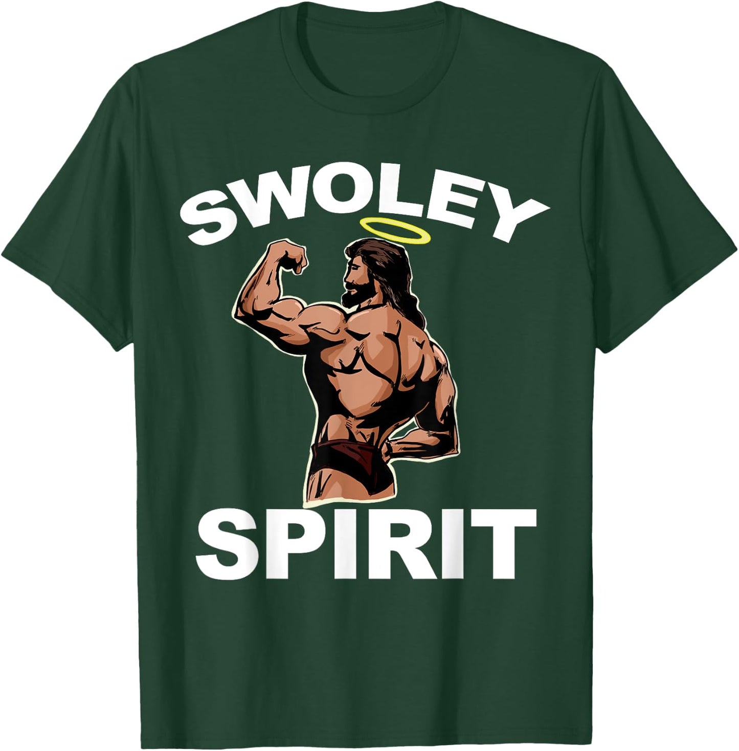 Swoley Spirit funny Jesus Swoley Spirit T-Shirt - T-Shirt | Forest