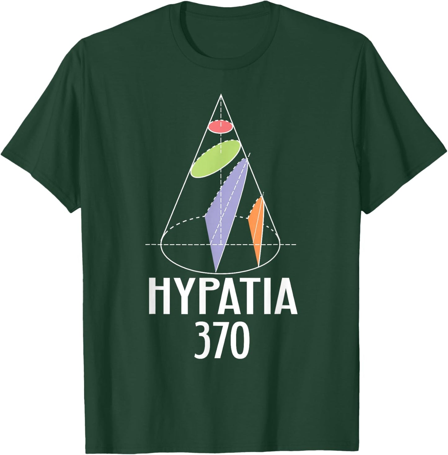 Hypatia Math Women Scientist Diagram Greek Gift T-Shirt - T-Shirt | Forest