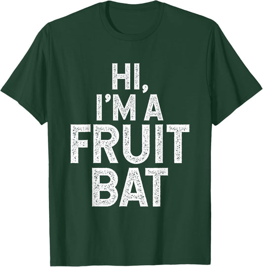 Halloween Fruit Bat Last Minute Gift T-Shirt - T-Shirt | Forest