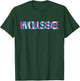 House Music Glitch Optical Illusion - EDM Rave DJ Distressed T-Shirt - T-Shirt | Forest