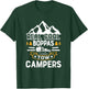 Camping Grandpa - Camping Boppa Camper T-Shirt - T-Shirt | Forest