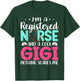 I'm A RN Nurse And Gigi Nothing Scares Me Mother's Day T-Shirt - T-Shirt | Forest