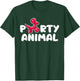 Party Animal - Red Balloon Dog Puppy Surprise T-Shirt - T-Shirt | Forest