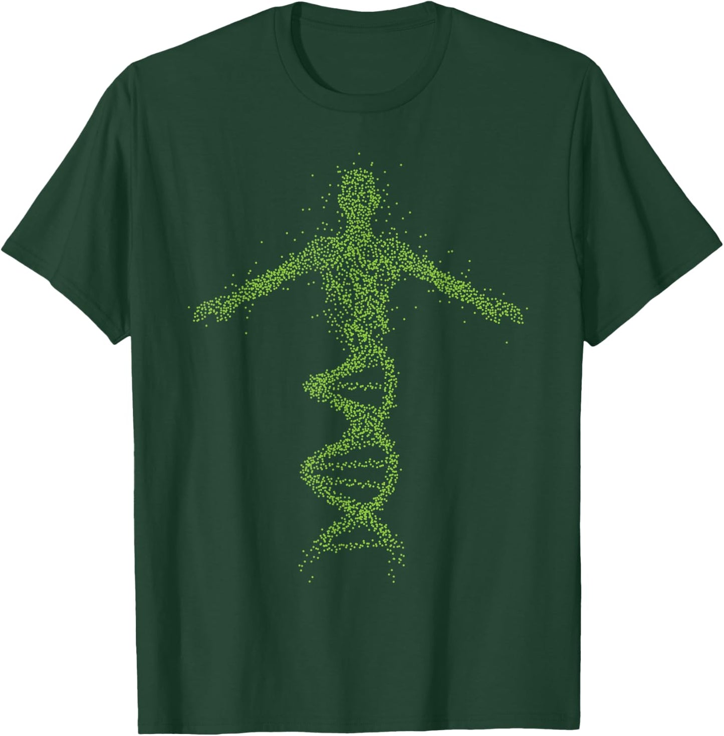 Human Genome Funny DNA Expert Science Biologist Lab Joke T-Shirt - T-Shirt | Forest