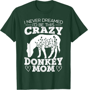 Mom Donkey Lover Horse Animal Donkey Mom T-Shirt - T-Shirt | Forest